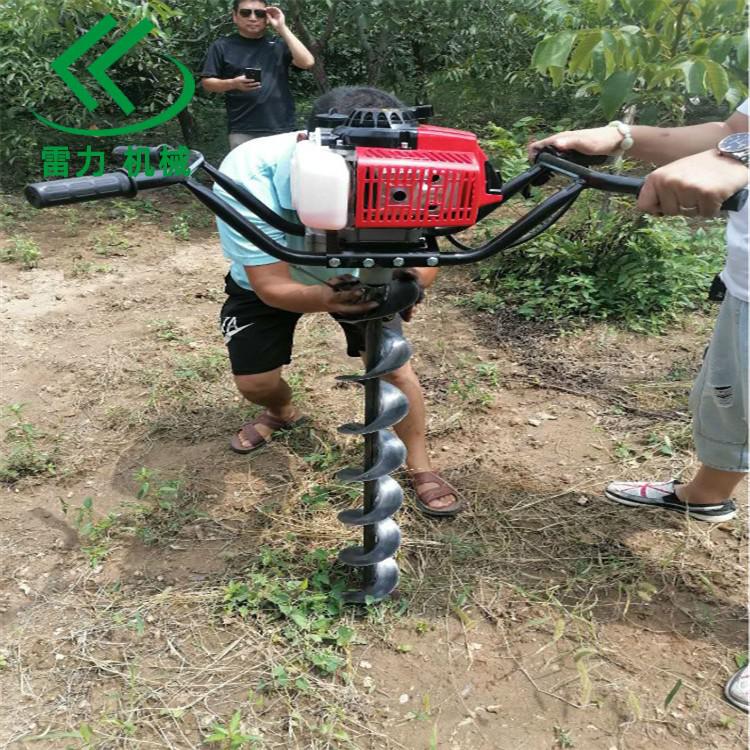 手提式挖坑機完工就是快